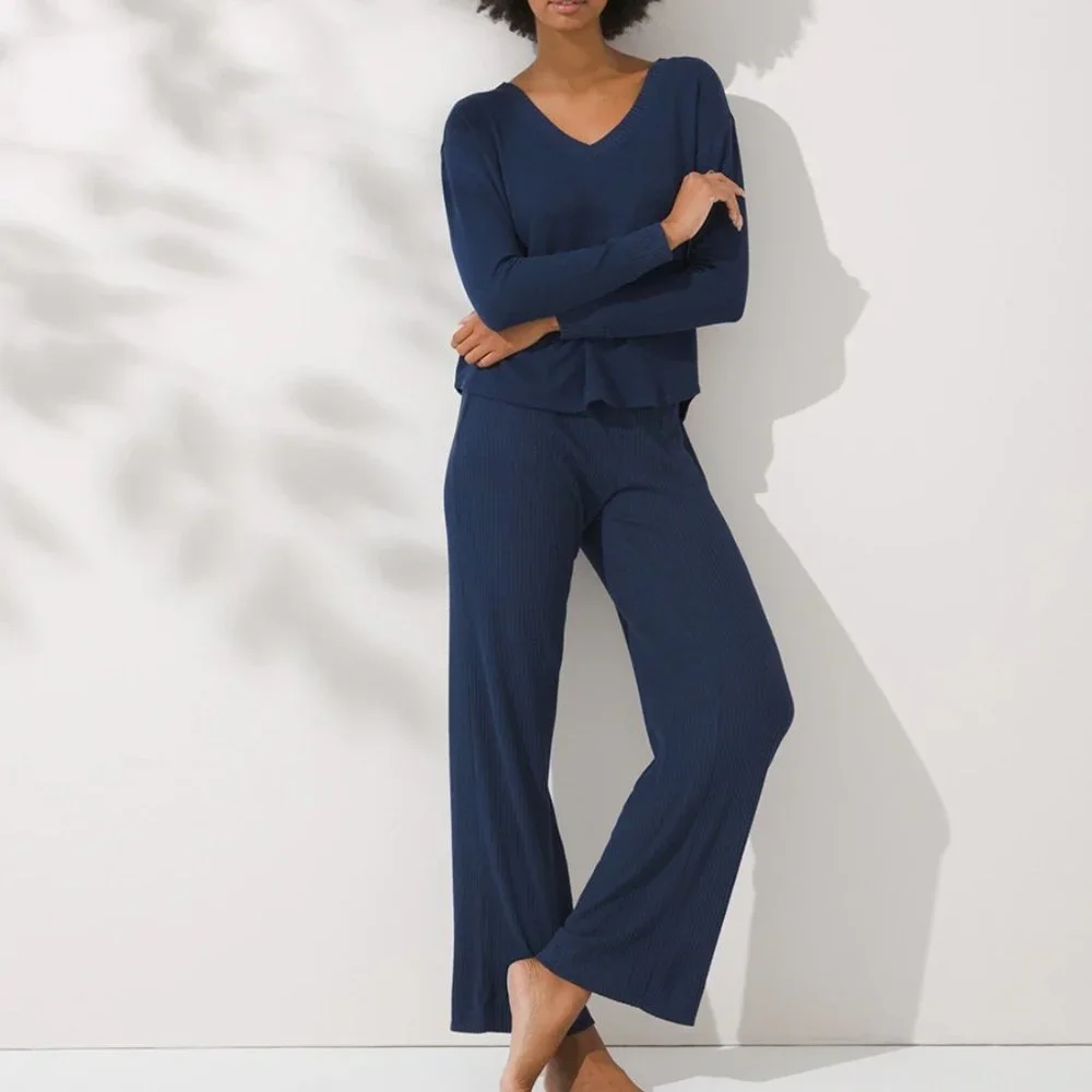 NWT Soma Brushed Cozy Lounge/Pajama Top
